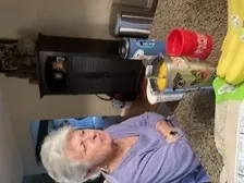 Mom (she's not mad, she's talking)lol