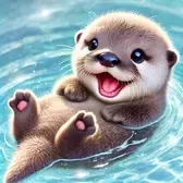 Happy Otter 