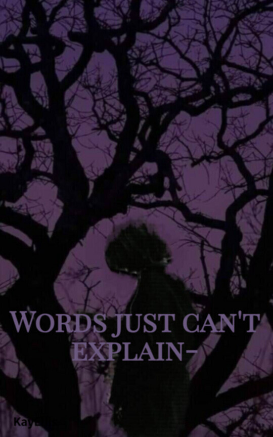Words just can't explain-
