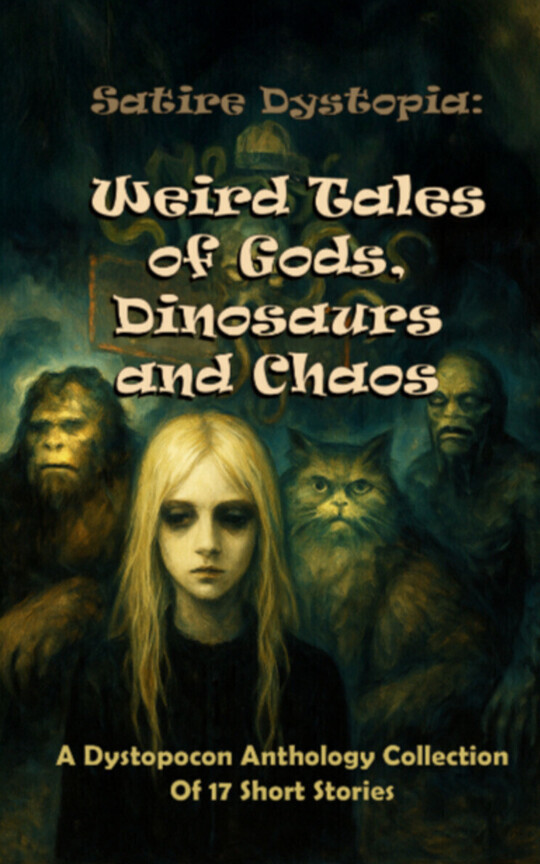 Satire Dystopia: Weird Tales of Gods, Dinosaurs, and Chaos