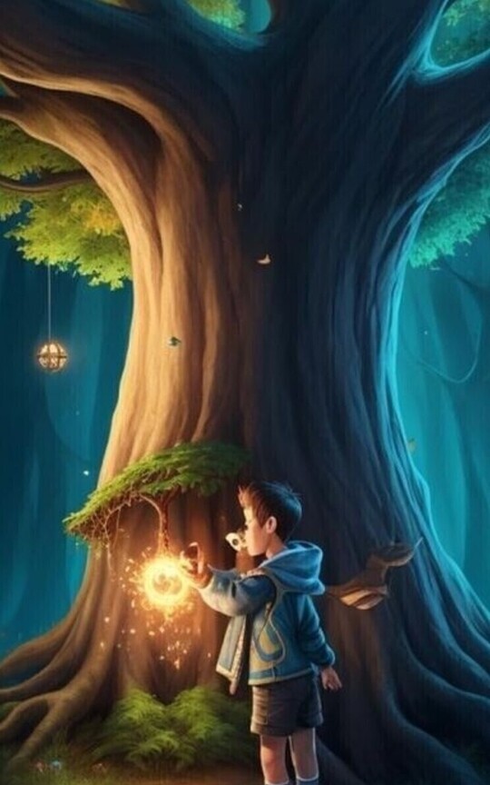 James and the Magical Creature