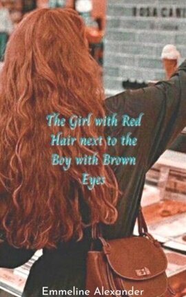 the girl with red hair next to the boy with brown eyes