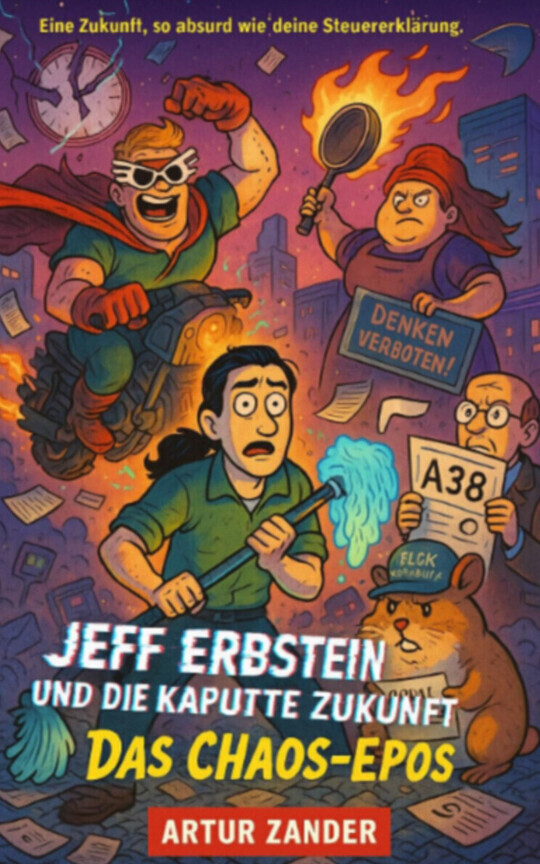 Jeff Erbstein und die kaputte Zukunft – Das Chaos-Epos