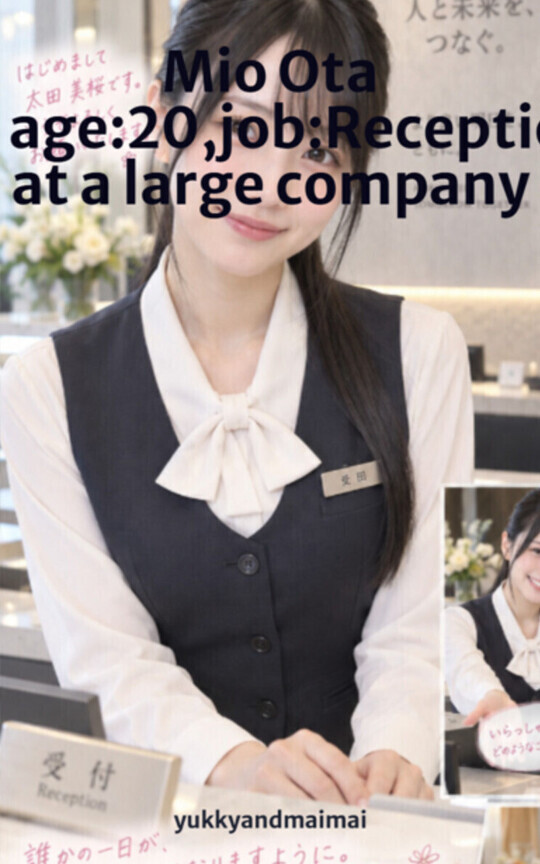 Mio Ota age:20,job:Receptionist at a large company
