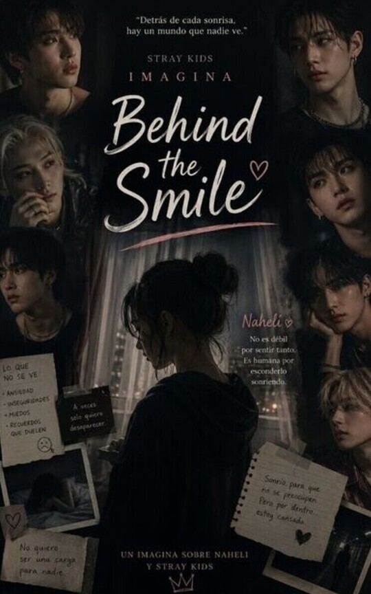 Behind the smile.