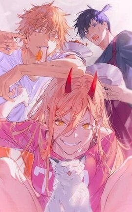 TRES + UNO ──── Aki, Denji Y Power X Male Reader