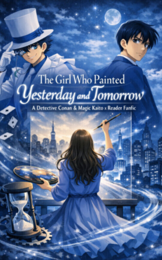 The girl who painted yesterday and tomorrow