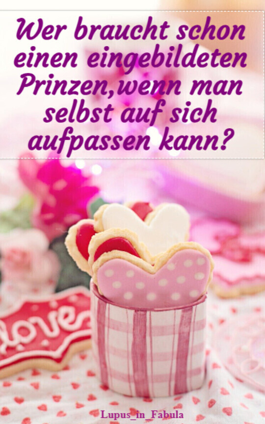 Wer braucht schon einen eingebildeten Prinzen,wenn man selbst auf sich aufpassen kann?