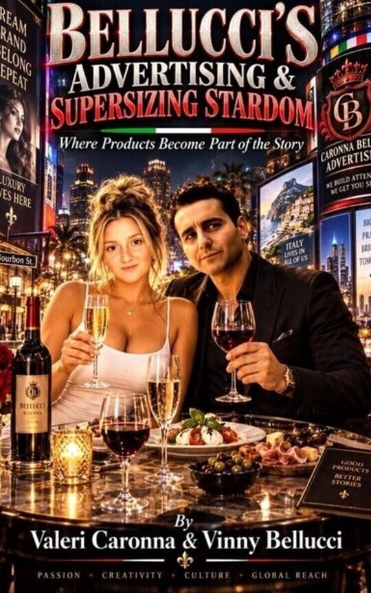 Bellucci’s Advertising & Supersizing Stardom