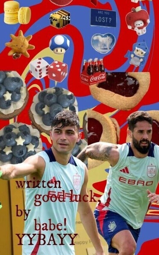 good luck,babe! ★ isco alarcón & pedri gonzalez