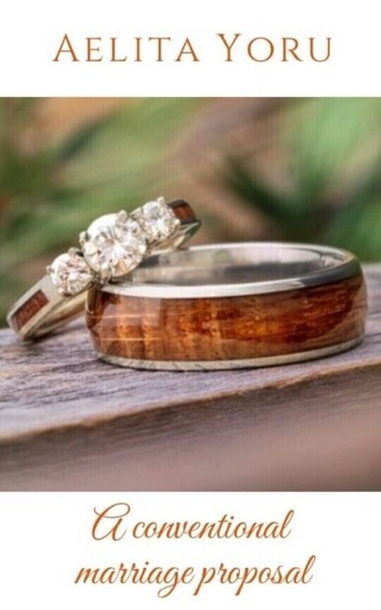 A conventional marriage proposal