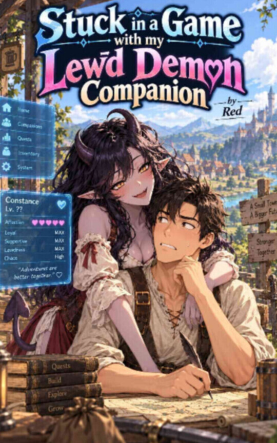 Stuck in an RPG Game with my Lewd Demon Companion