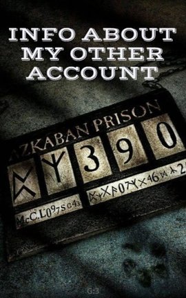 INFO ABOUT MY OTHER ACCOUNT