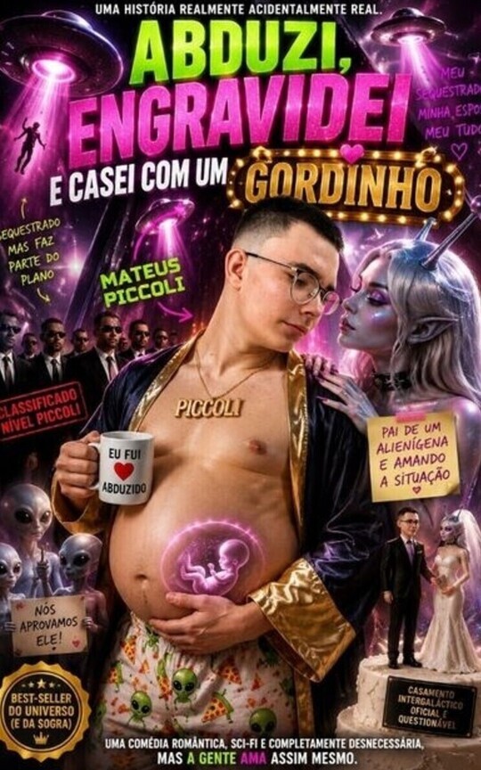 Abduzi, engravidei e casei com um gordinho