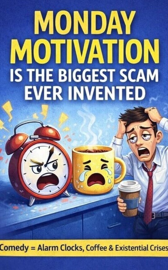 Monday Motivation Is a Lie