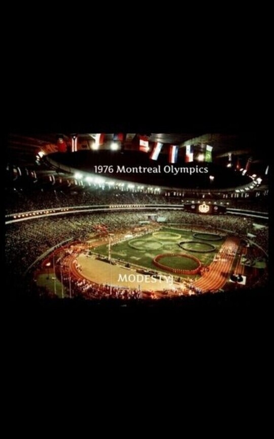 Getting ready for the Montreal Olympics