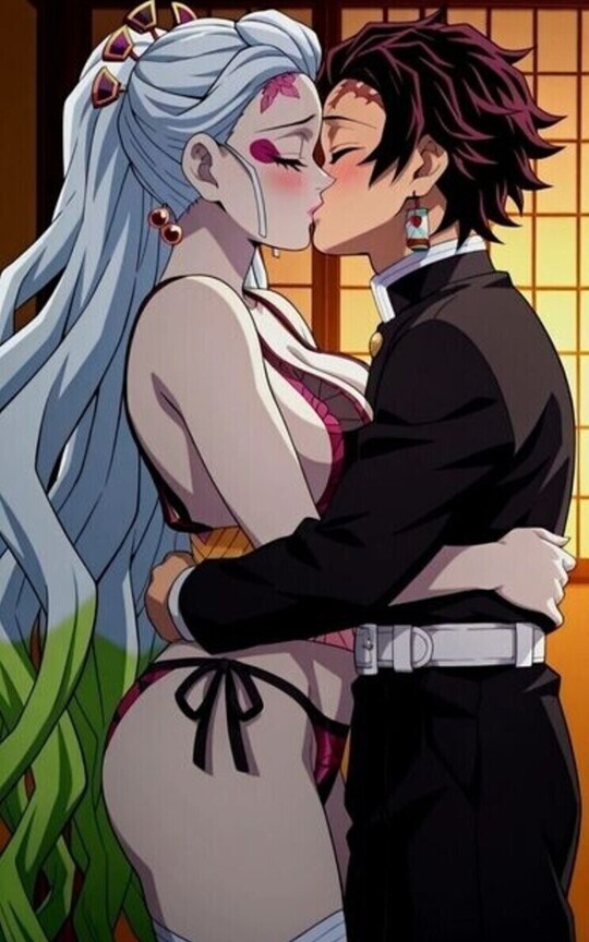 One shots lemon Tanjiro x Daki 