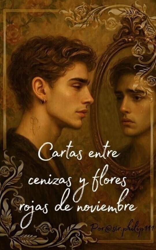 Cartas entre cenizas y flores rojas de noviembre