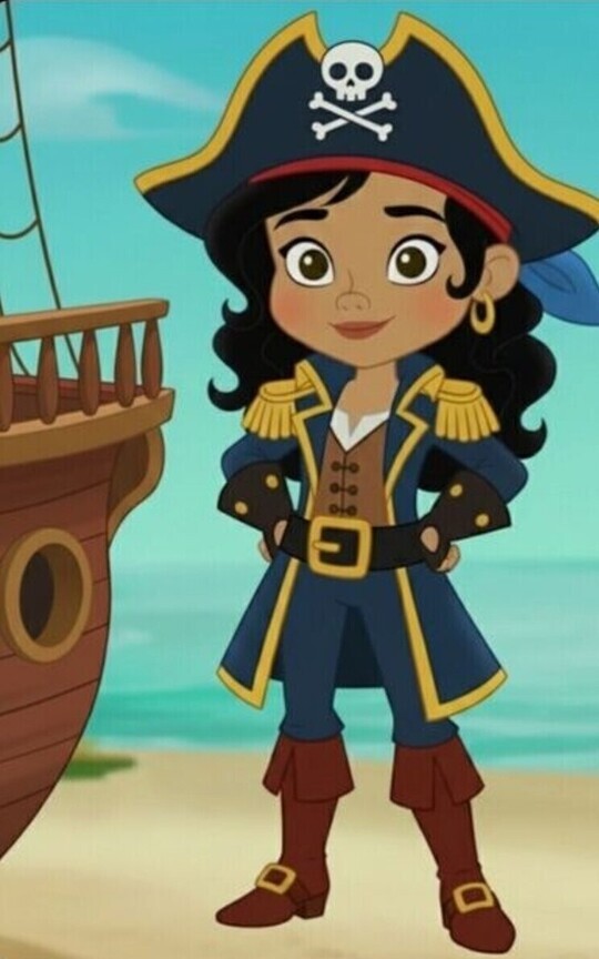 Jesse and the pirate crew