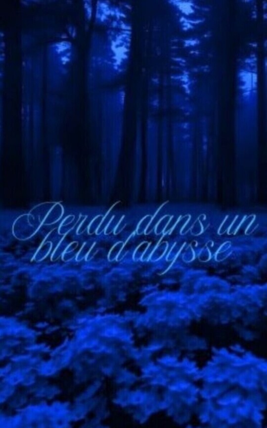 Perdu dans un bleu d'abysse