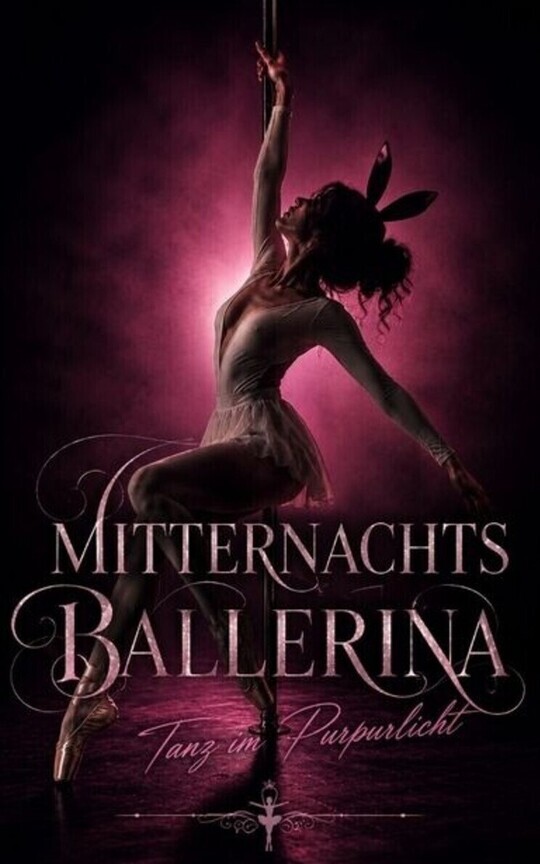 Mitternachtsballerina-Tanz im Purpurlicht