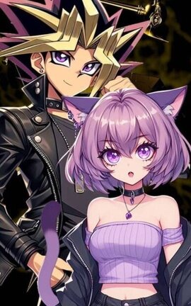 Destinos cruzados: lazos de oro (Atem x lectora)