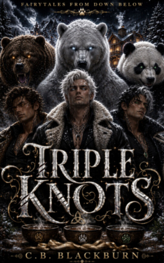 Triple Knots : A Dark Fairytale Romance with Bearshifter Reverse Harem (Fairytales from Down Below)