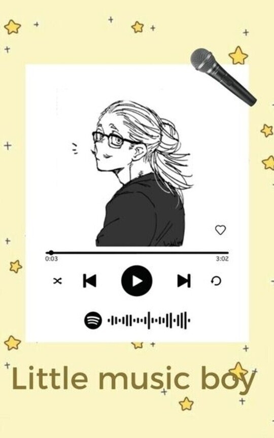 Little music boy