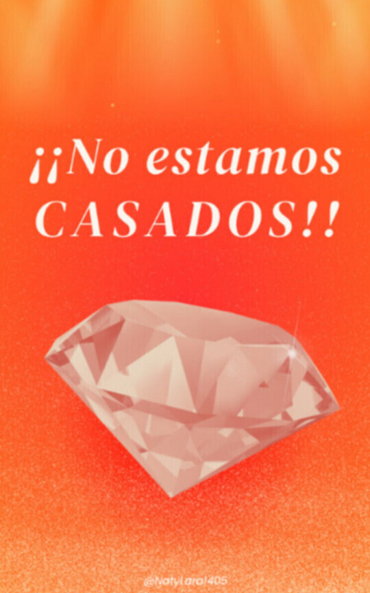 ¡¡No estamos casados!!