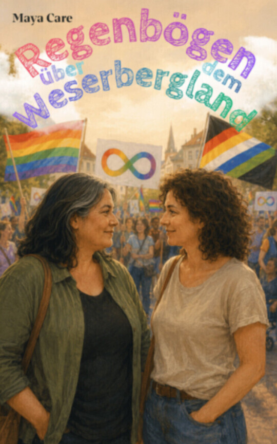 Regenbögen über dem Weserbergland