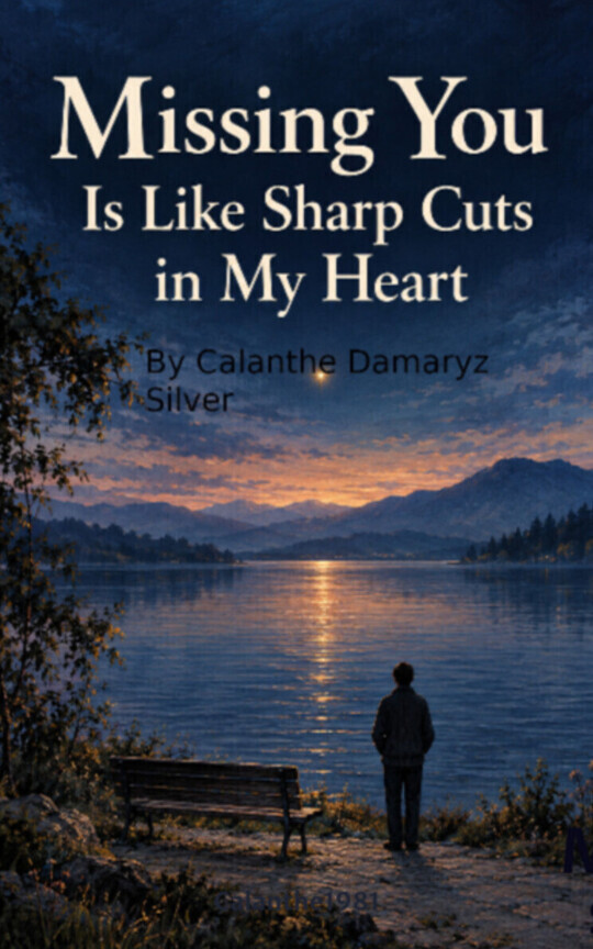 Missing you is like sharp cuts in my heart