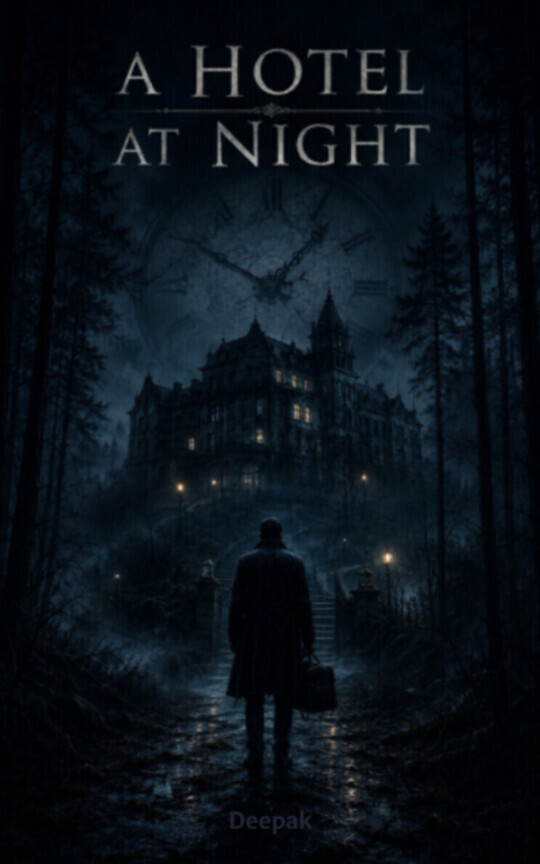 A HOTEL AT NIGHT (ENGLISH)