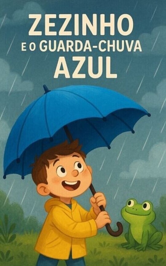Zezinho e o Guarda Chuva Azul.