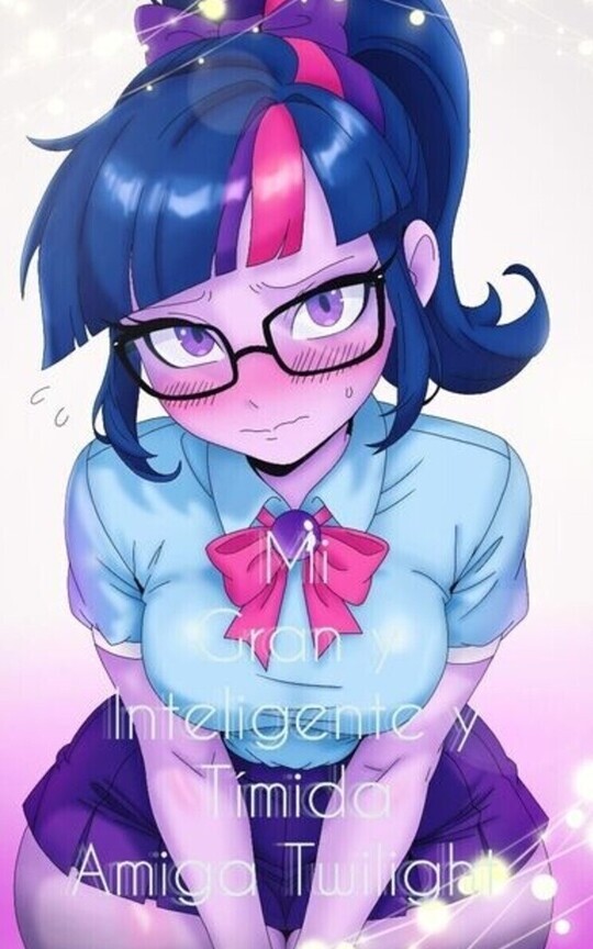 💜 Mi gran inteligente y tímida amiga Twilight 💜