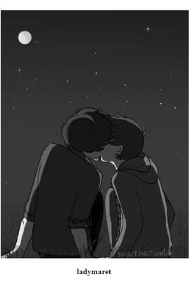 Soulmates dancing under the moonshine