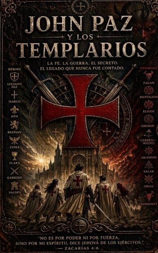 JOHAN PAZ Y LOS TEMPLARIOS
