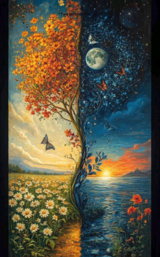 "Two Different Worlds"