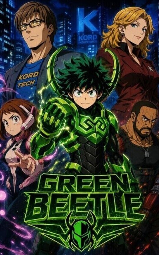 Izuku: el Héroe Escarabajo, Green Beetle
