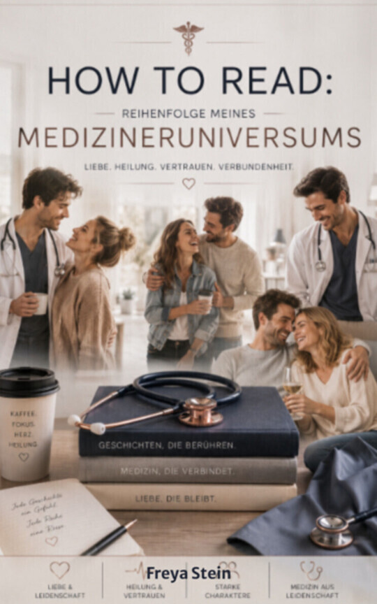 How to read: Reihenfolge der Bücher meines Medizineruniversums