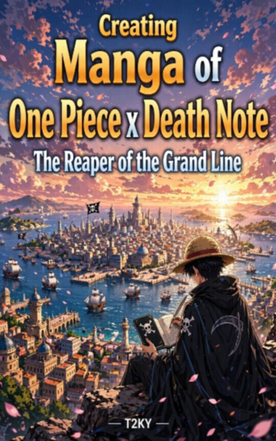 Creating Manga of One Piece x Death Note
