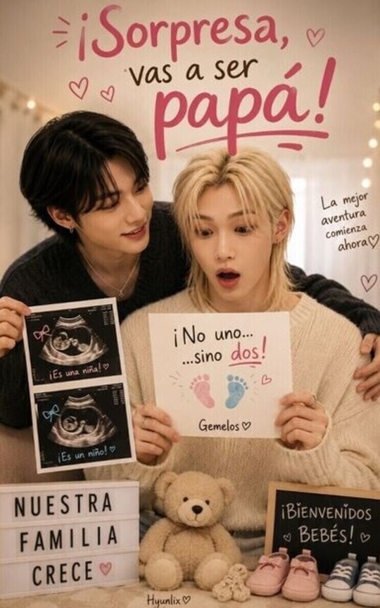 隆Sorpresa, vas a ser pap谩! Imagina Hyunlix