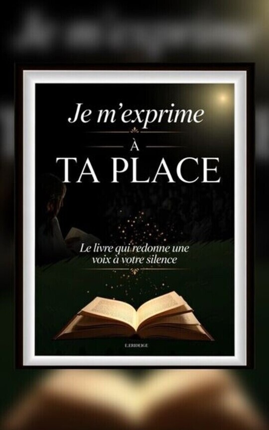 JE M’EXPRIME À TA PLACE