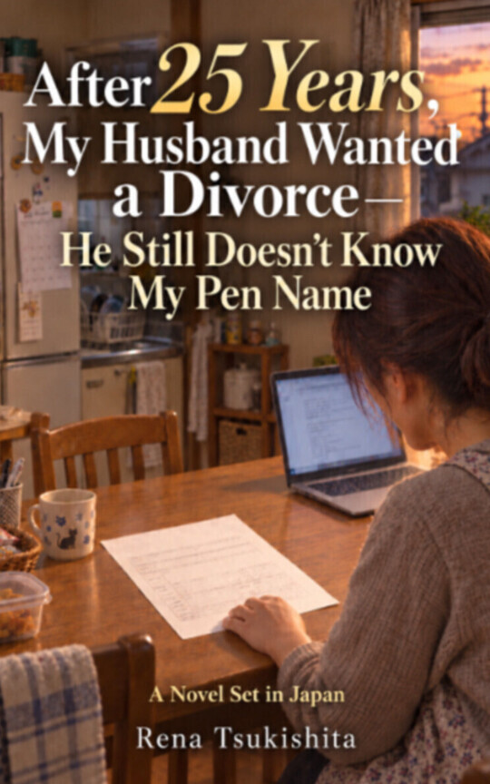 After 25 Years, My Husband Wanted a Divorce—He Still Doesn’t Know My Pen Name: A Novel Set in Japan