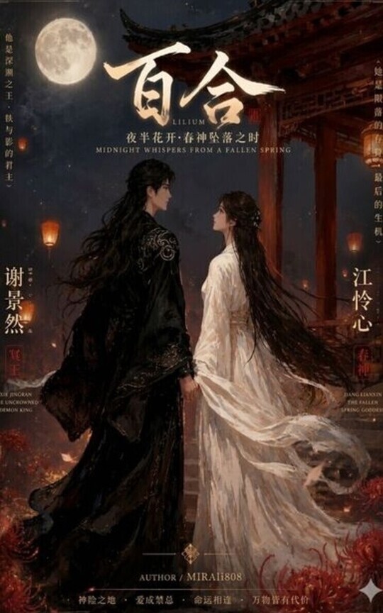 Lilium: Midnight Whispers from a Fallen Spring
