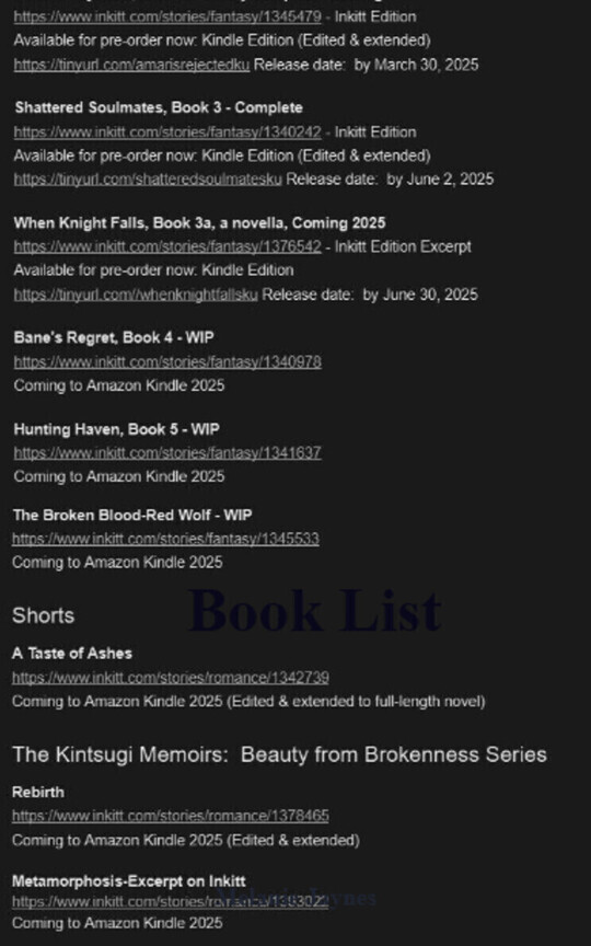 Book List