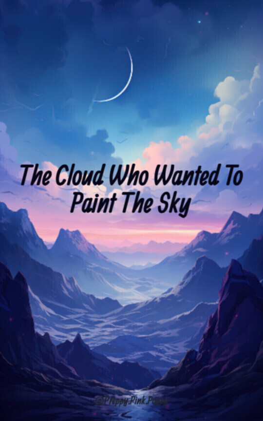 The Cloud Who Wanted To Paint The Sky
