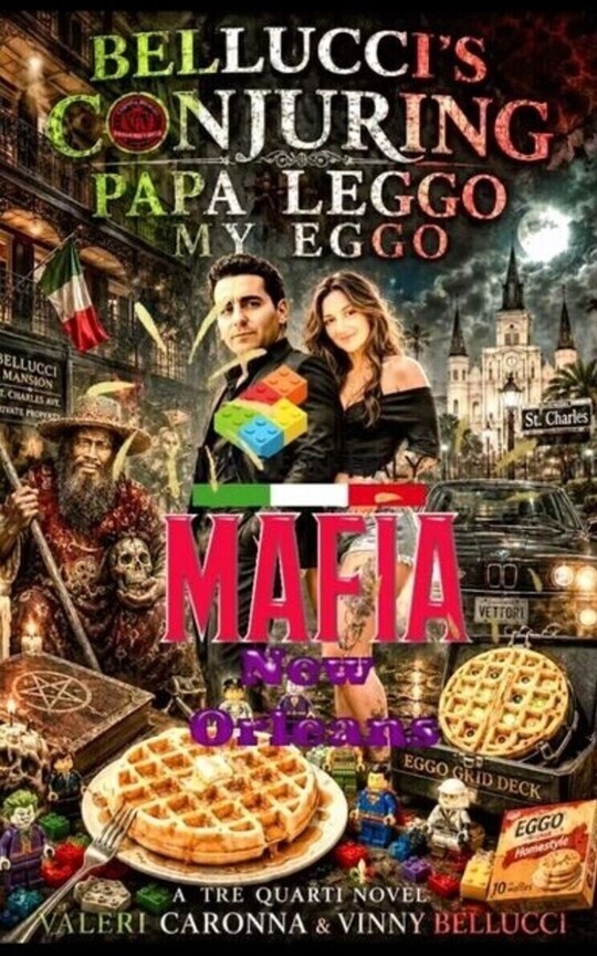 Bellucci’s Conjuring Papa Leggo My Eggo