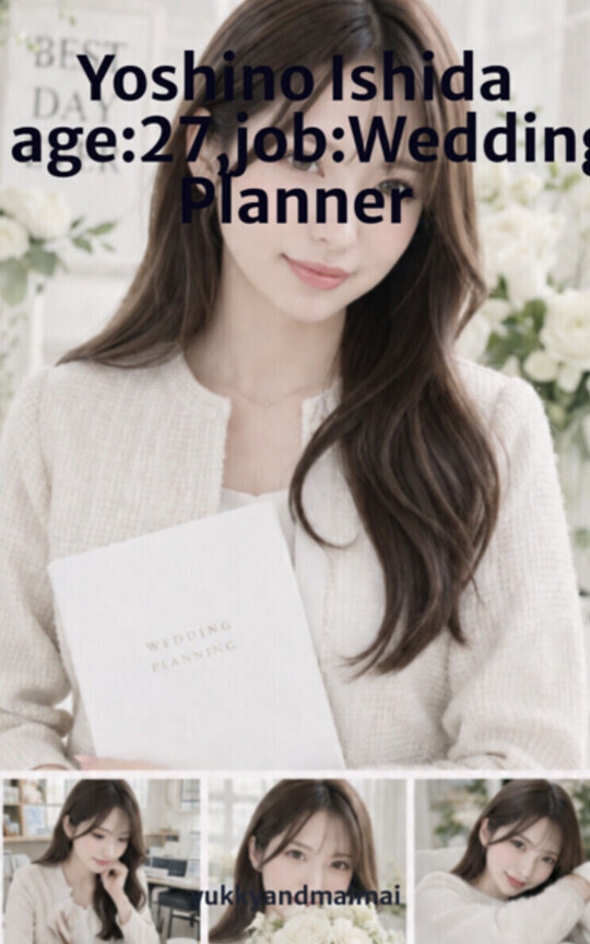 Yoshino Ishida age:27,job:Wedding Planner