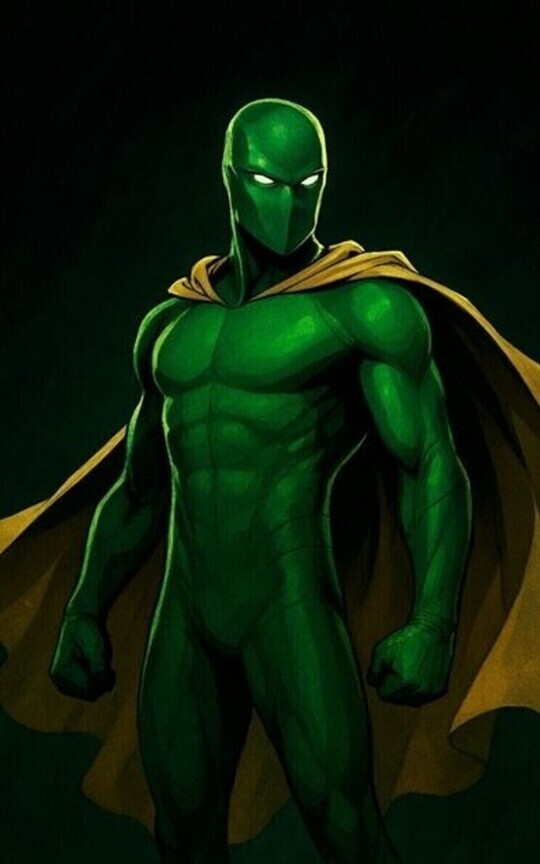 ashraf – ( The green man ) by ashraf little BADBOY