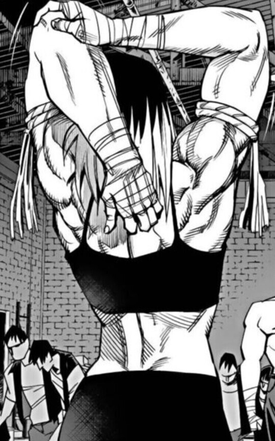 La gimnasta futa